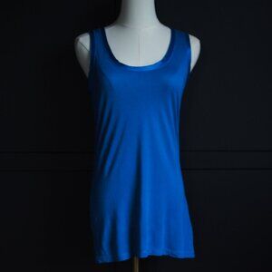 Jacob | Sleeveless Satin Trim Tank Top